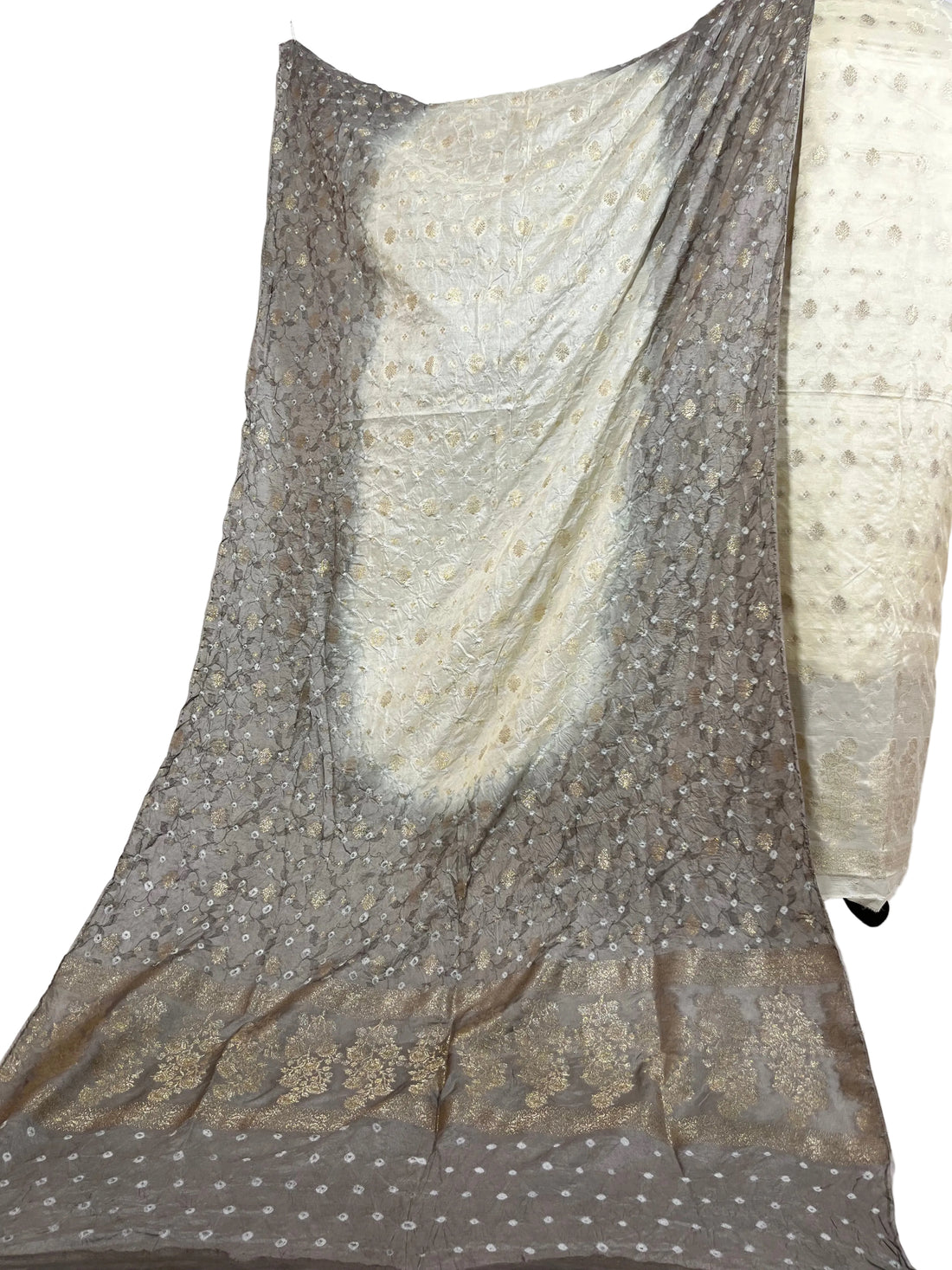 Pure Cotton Silk Suit dupatta weaving