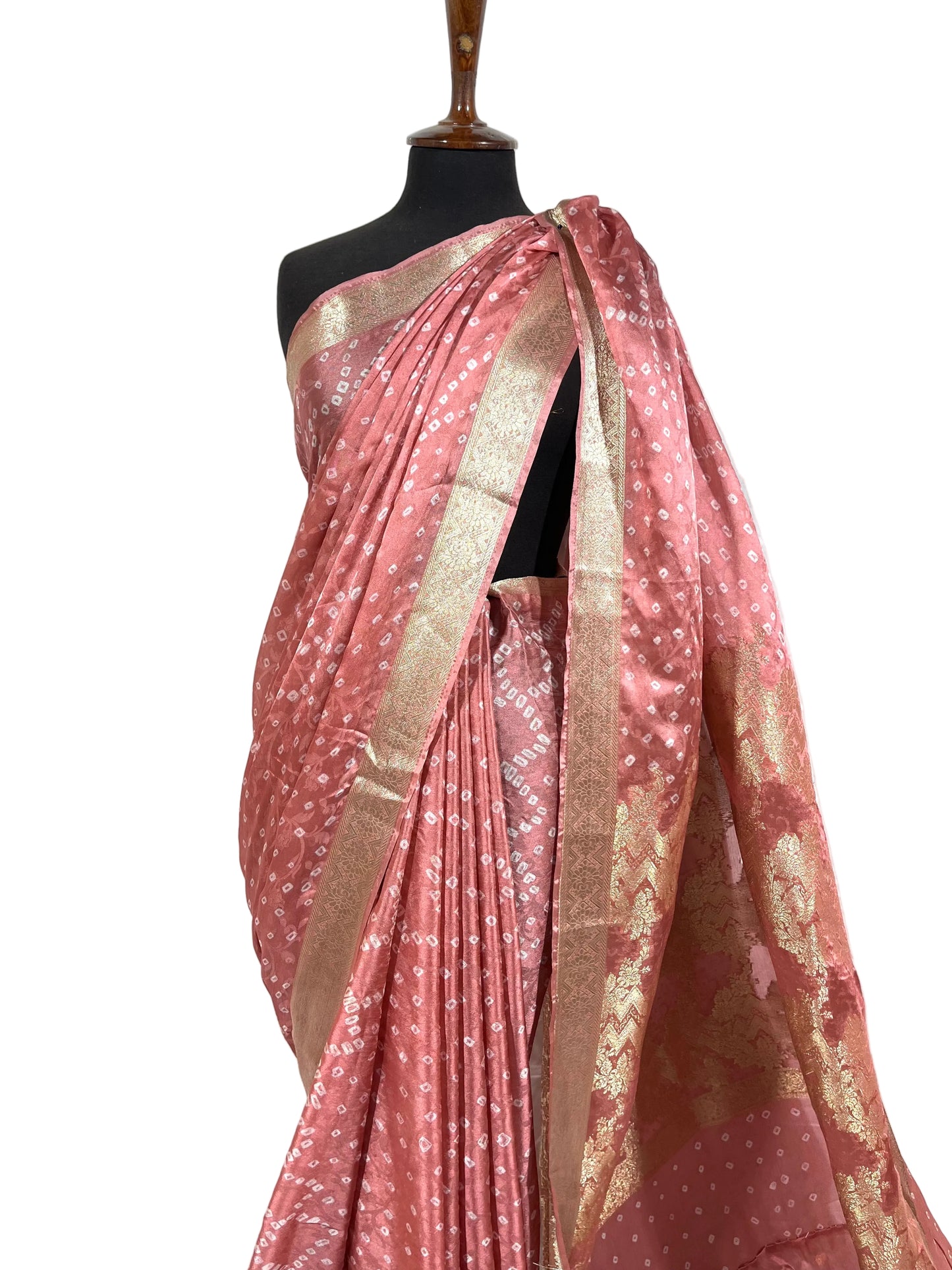 Sheffun Banarsii Chunri Bhandejj Sarees