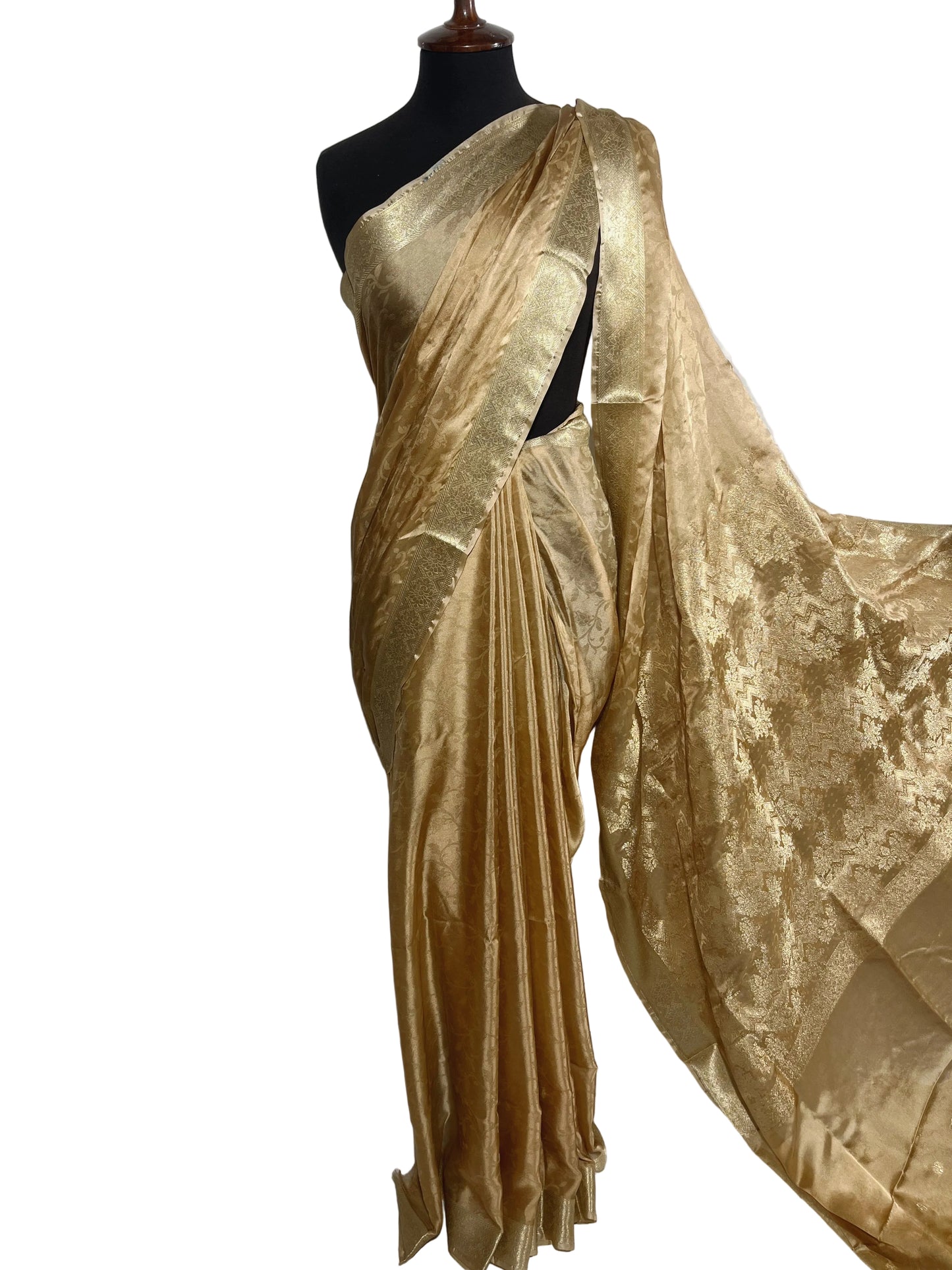 Semi Pure Chiffon Banarasi Saree