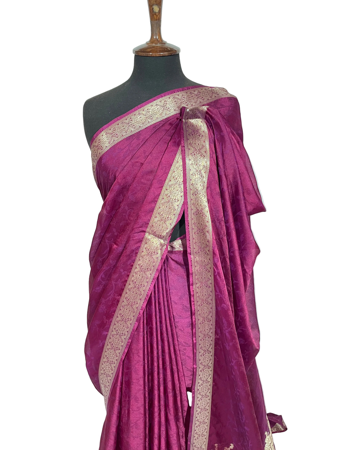 Semi Pure Chiffon Banarasi Saree