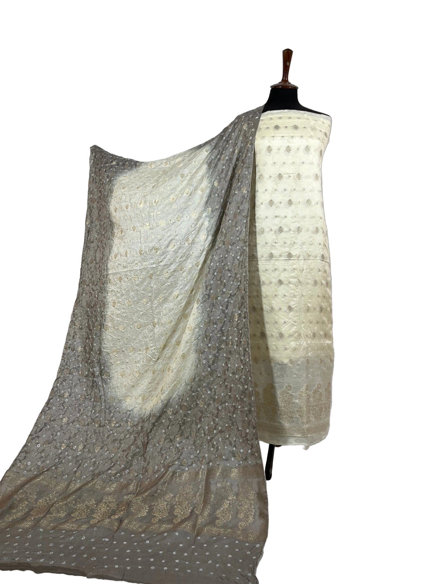 Pure Cotton Silk Suit dupatta weaving