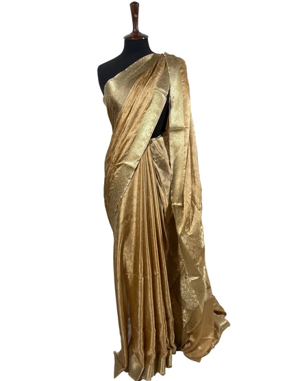 Semi Pure Chiffon Banarasi Saree