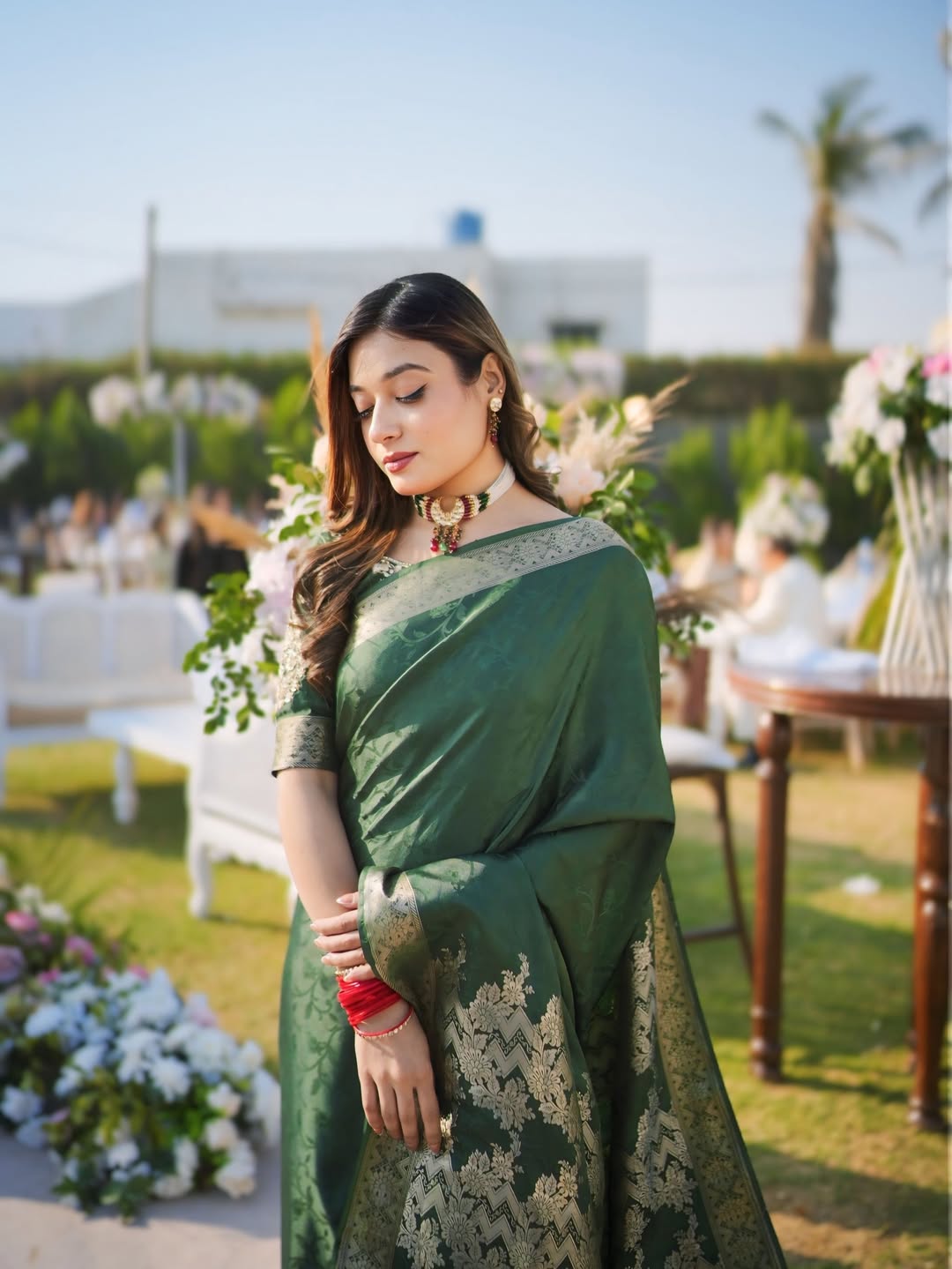 Sheffun Banarsi Mahnoor Saree